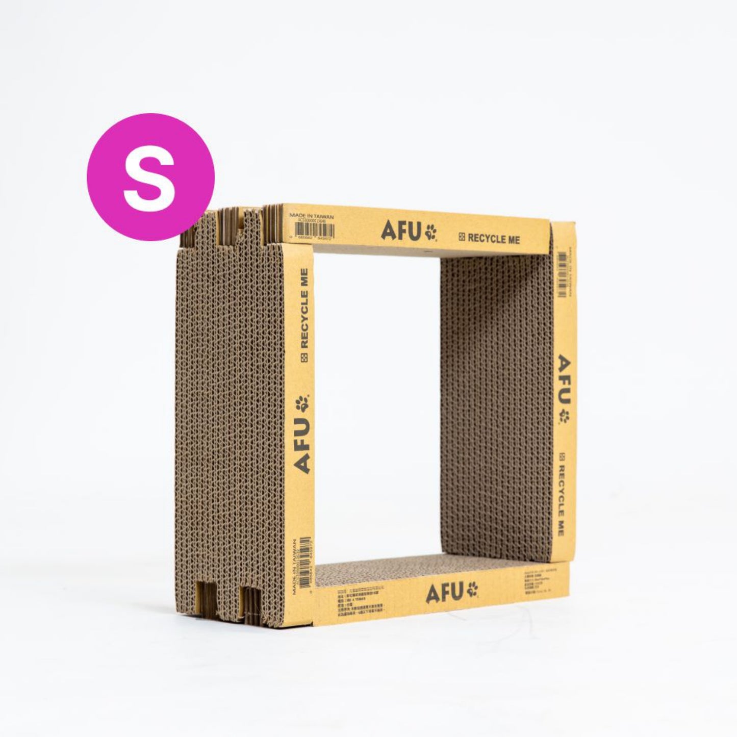 AFU JAPAN DIY 猫爪とぎ板(S サイズ × 4 枚)