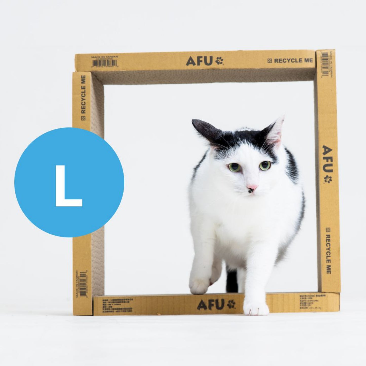 AFU JAPAN DIY 猫爪とぎ板(L サイズ×4 枚)