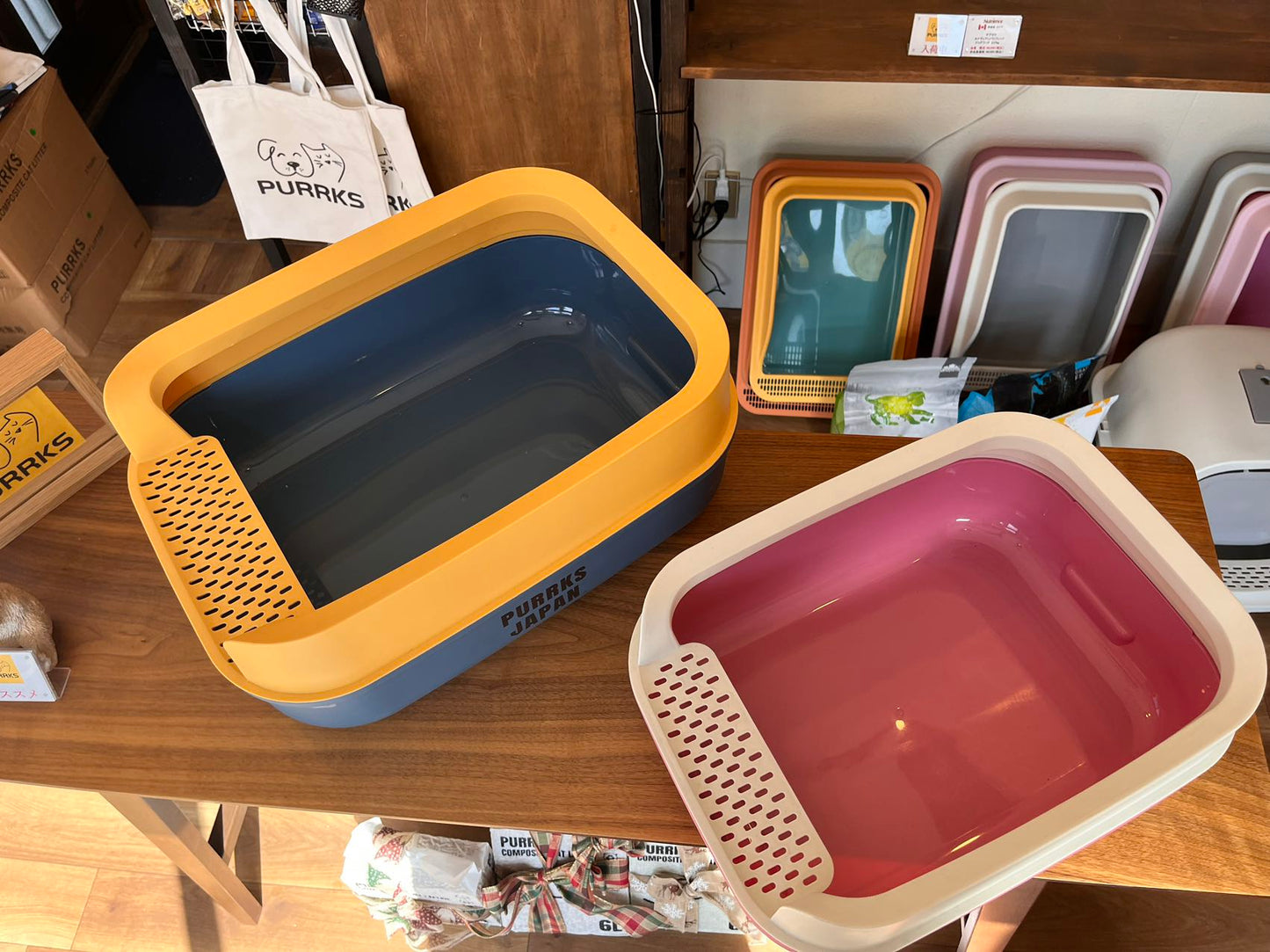 Purrks 横タイプ猫トイレ(M)