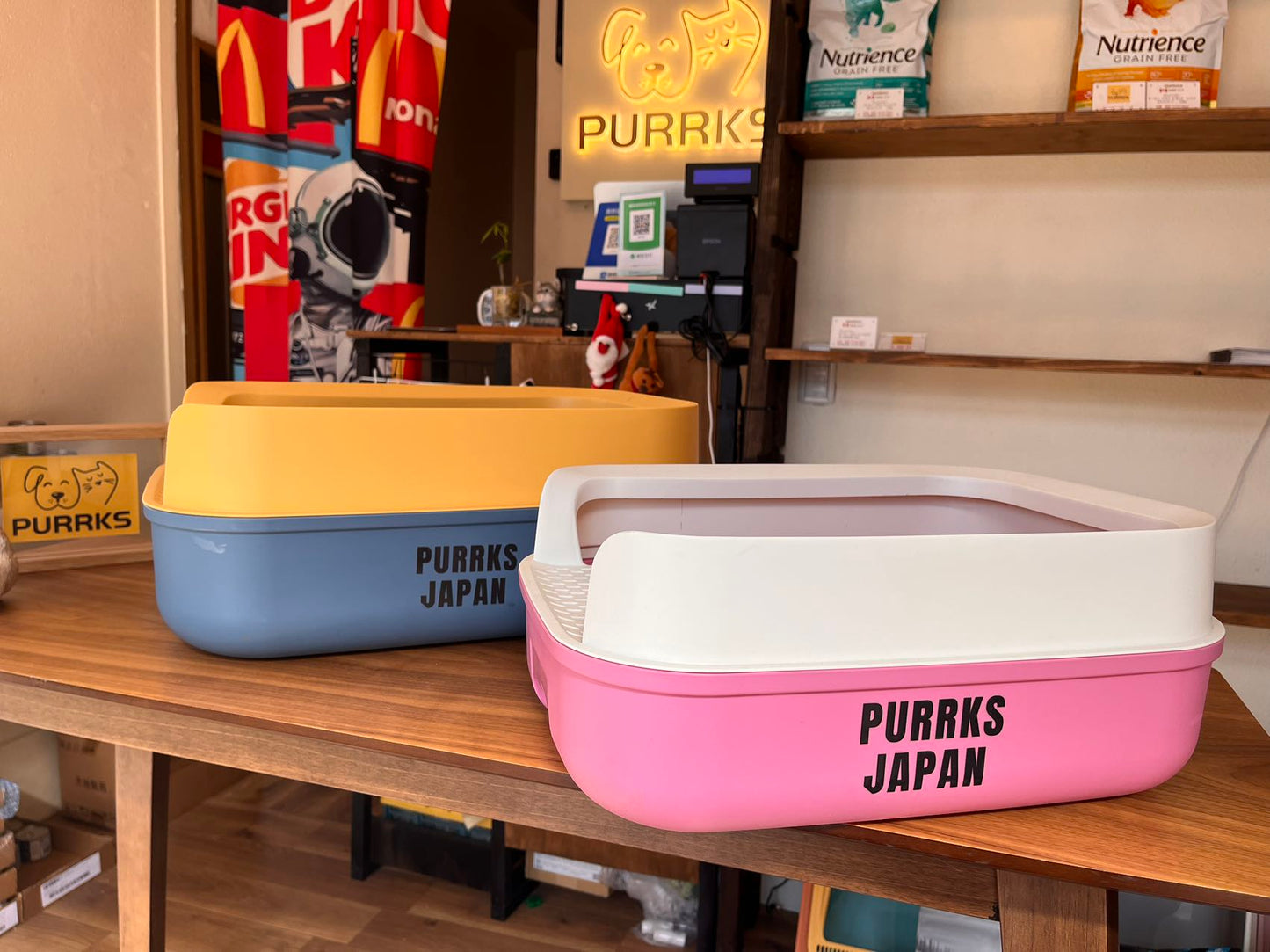 Purrks 横タイプ猫トイレ(S)