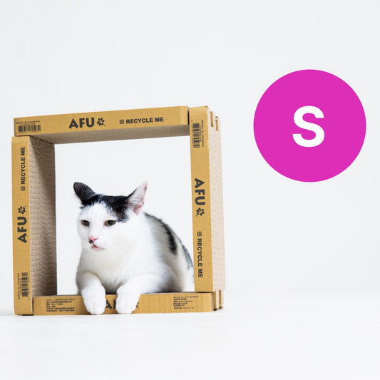 AFU JAPAN DIY 猫爪とぎ板（S サイズ × 4 枚）