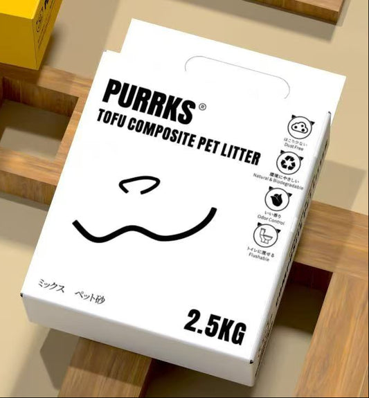 Purrksミックス猫砂（４袋）定期購入
