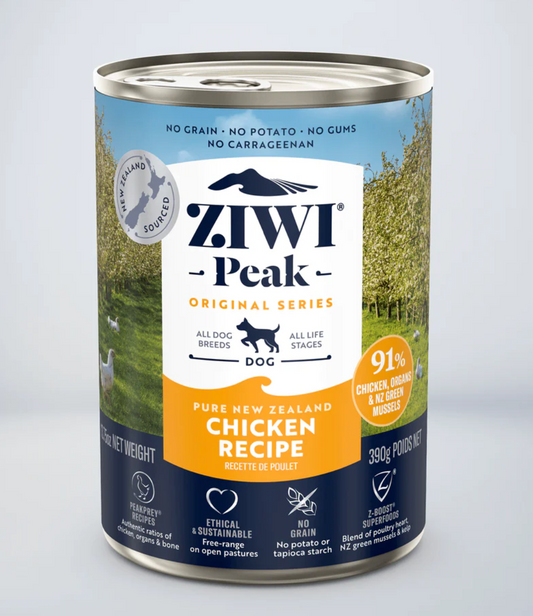 ZIWI　ウェットドッグフード チキン　390g