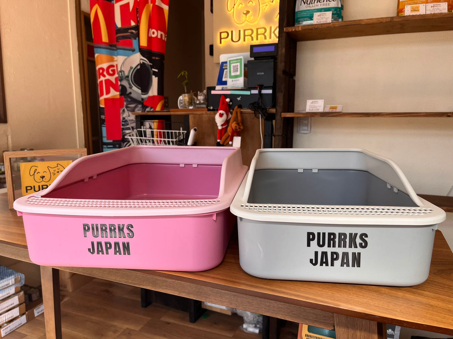 Purrks 横タイ長さ増量猫トイレ（M）