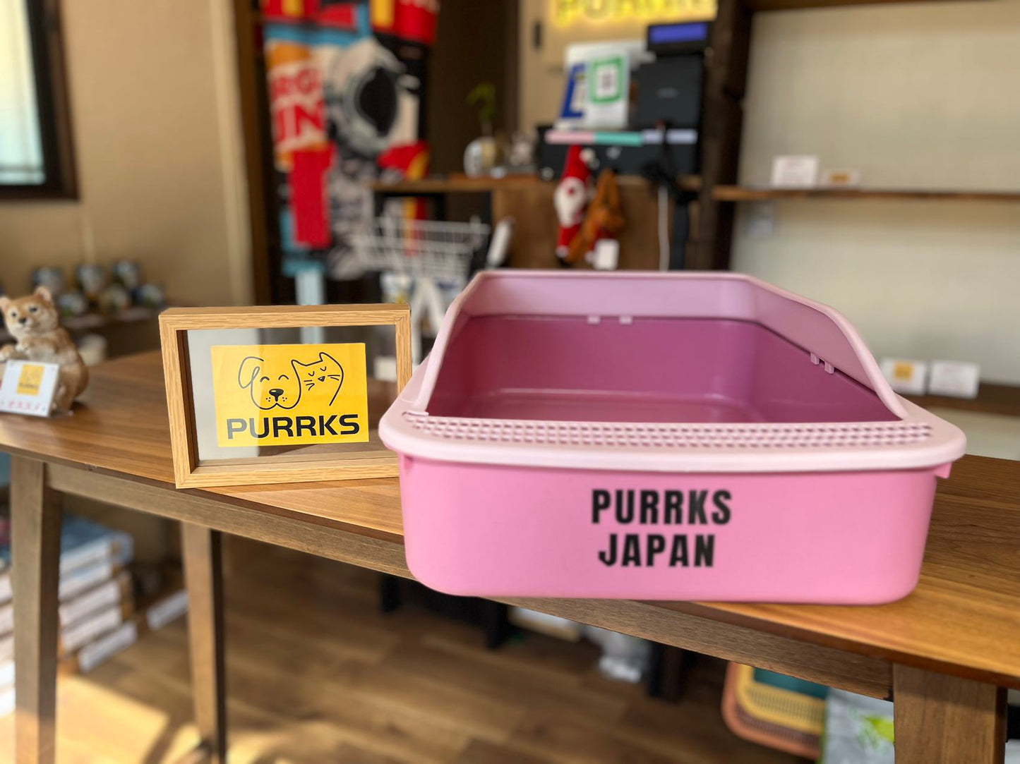 Purrks 横タイ長さ増量猫トイレ（M）