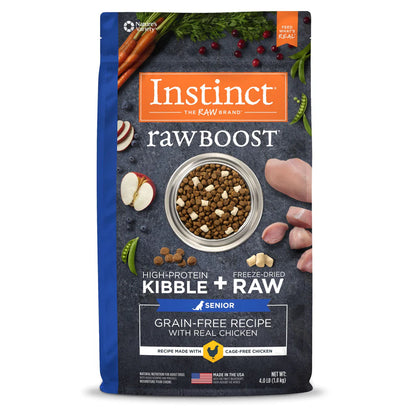 シニア犬用 生肉フリーズドライ入りドッグフード 1.8kg