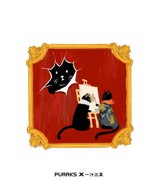 purrks X 三菜一汁 トートバッグ　