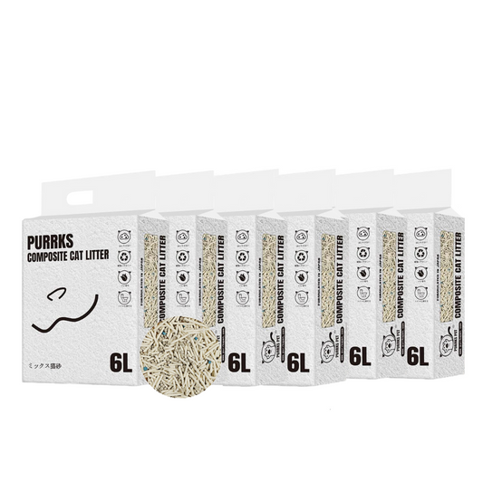 Purrks ミックス猫砂（６袋）（定期購入）
